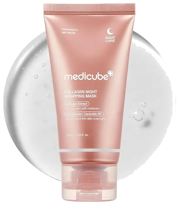 Medicube Collagen Night Wrapping Mask 75ml Firmeza E Glow